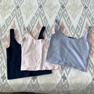 3-crop top tank tops